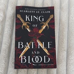 King of Battle and Blood - Black & Gold Paperback